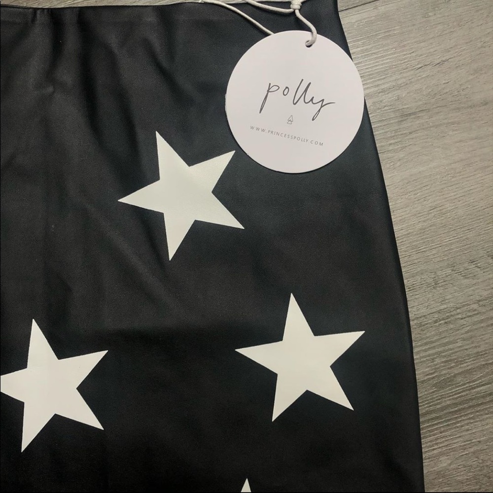 Princess Polly STARBOY MINI SKIRT BLACK size US 2 - Picture 7 of 10